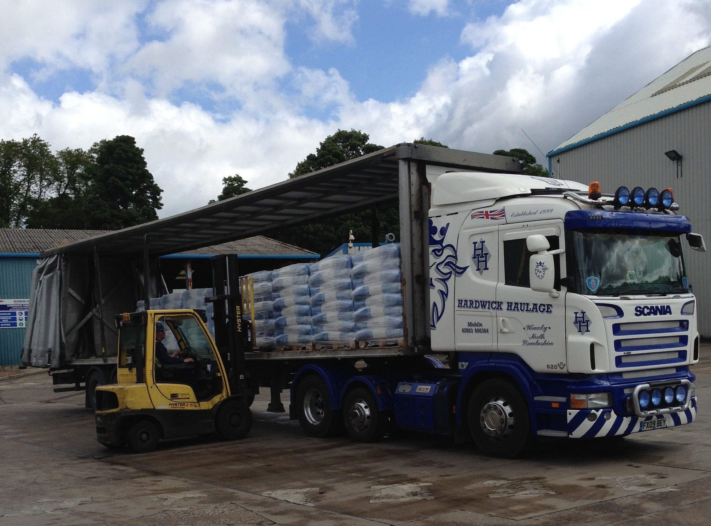 Bulk Bag Delivery Hardwick Haulage Ltd